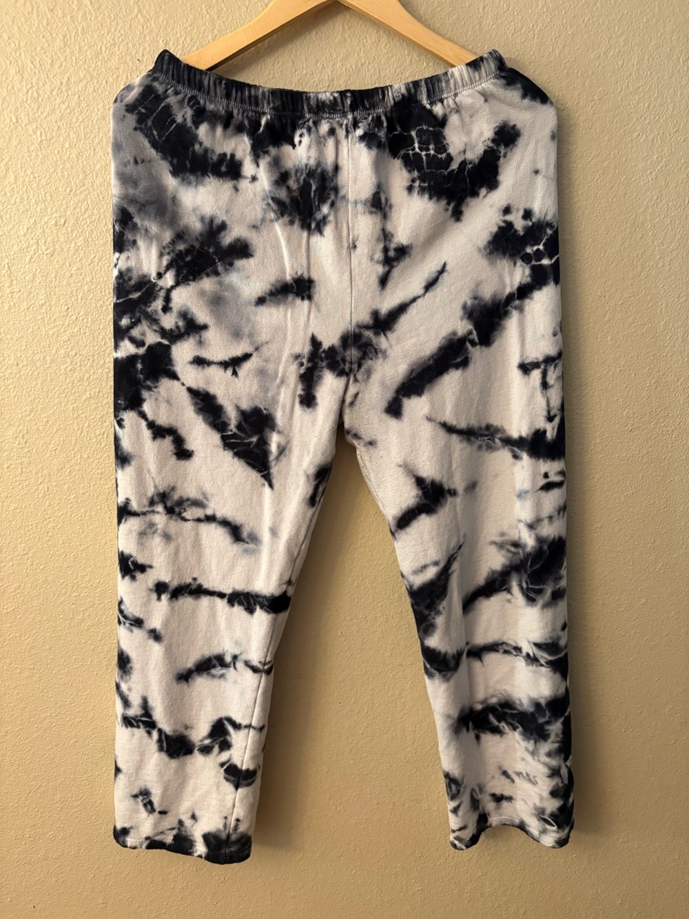 Joah Brown Cookies & Cream Joggers M/L Tie Dye Lounge Pants